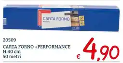 Zona CARTA FORNO +PERFORMANCE offerta
