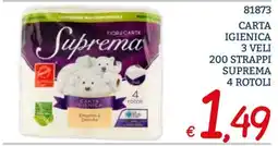 Zona Carta igienica Suprema offerta
