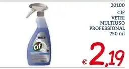 Zona CIF VETRI MULTIUSO PROFESSIONAL offerta