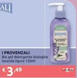 PiùMe I PROVENZALI Bio gel detergente biologico lavanda ligure offerta