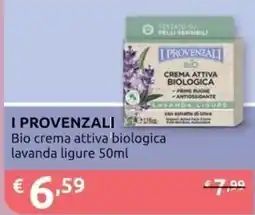 PiùMe I PROVENZALI Bio crema attiva biologica lavanda ligure offerta