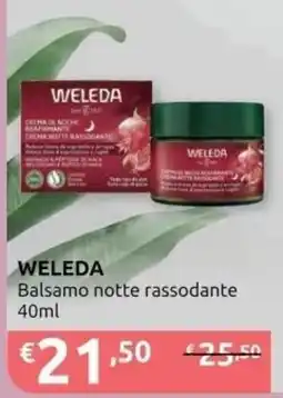 PiùMe WELEDA Balsamo notte rassodante offerta