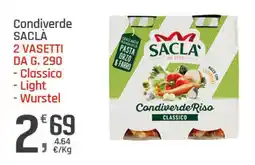 Supermercati Dok CondiverdeRiso CLASSICO offerta