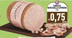 Pim Supermercati Fiorucci Mortadella Suprema offerta