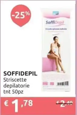 PiùMe Soffidepil Striscette depilatorie offerta