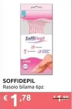 PiùMe Soffidepil Rasoio bilama offerta