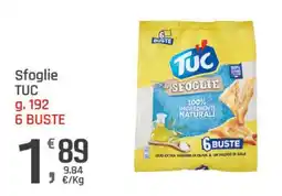 Supermercati Dok Sfoglie TUC offerta