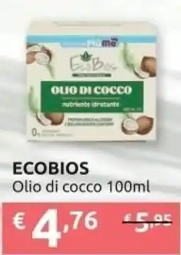 PiùMe ECOBIOS Olio di cocco offerta