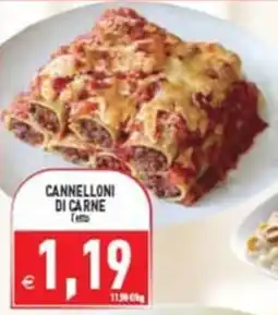 Pim Supermercati CANNELLONI DI CARNE offerta