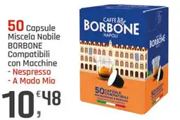 Supermercati Dok Capsule Miscela Nobile BORBONE offerta