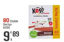 Supermercati Dok Cialde Deciso KOSÈ offerta