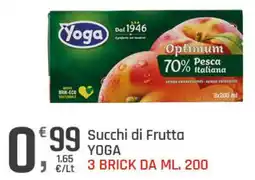 Supermercati Dok Succhi di Frutta YOGA offerta