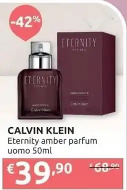 PiùMe CALVIN KLEIN Eternity amber parfum uomo offerta
