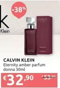 PiùMe CALVIN KLEIN Eternity amber parfum donna offerta