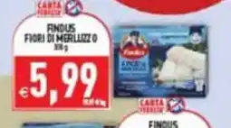 Pim Supermercati Findus fiori di merluzzo offerta