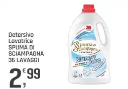 Supermercati Dok Spuma di Sciampagna Lavatrice offerta