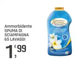 Supermercati Dok Ammorbidente SPUMA DI SCIAMPAGNA offerta