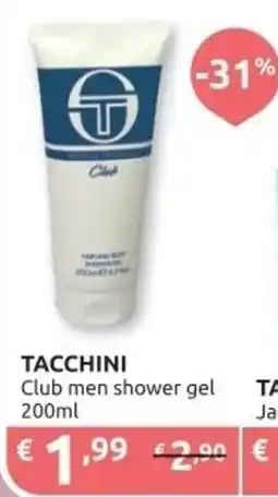 PiùMe TACCHINI Club men shower gel offerta