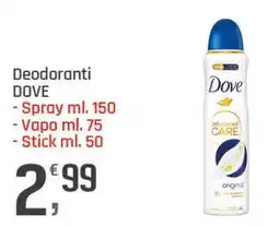 Supermercati Dok Deodoranti DOVE offerta