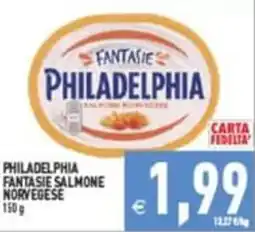 Pim Supermercati PHILADELPHIA FANTASIE SALMONE NORVEGESE offerta