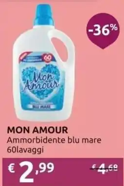 PiùMe Mon Amour Ammorbidente blu mare offerta