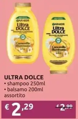 PiùMe Garnier Ultra Dolce offerta