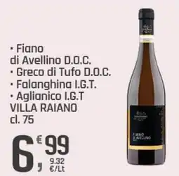 Supermercati Dok Fiano di Avellino D.O.C. VILLA RAIANO offerta