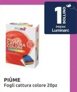 PiùMe PIÙME Fogli cattura colore offerta