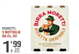 Supermercati Dok Birra Moretti offerta