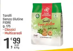 Supermercati Dok Taralli Senza Glutine FIORE offerta