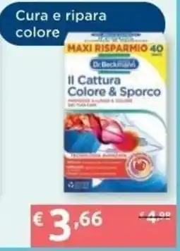PiùMe Il Cattura Colore & Sporco Dr Beckmann offerta