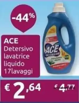 PiùMe ACE Detersivo lavatrice liquido offerta