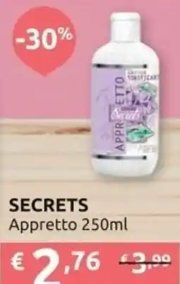 PiùMe SECRETS Appretto offerta