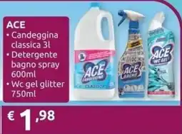 PiùMe ACE Candeggina classica offerta