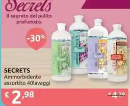 PiùMe Secrets Ammorbidente offerta