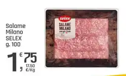 Supermercati Dok Salame Milano SELEX offerta