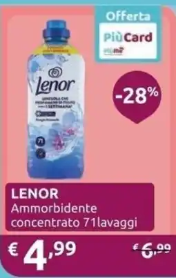 PiùMe LENOR Ammorbidente concentrato offerta