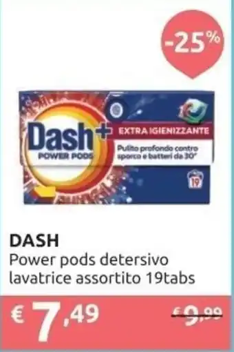 PiùMe Dash Power pods detersivo lavatrice assortito offerta