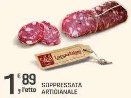 Supermercati Dok SOPPRESSATA ARTIGIANALE LucanaSalumi offerta