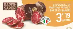 Supermercati Dok Capocollo di Martina Franca Saper di Sapori offerta