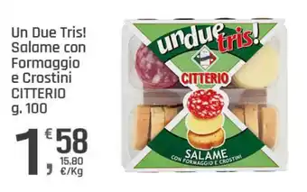 Supermercati Dok Salame con Formaggio e Crostini CITTERIO offerta