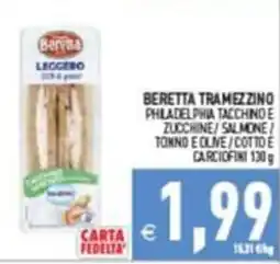 Pim Supermercati Beretta Tramezzino offerta