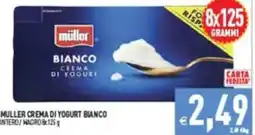 Pim Supermercati muller BIANCO CREMA DI YOGURT offerta