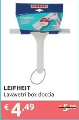 PiùMe LEIFHEIT Lavavetri box doccia offerta