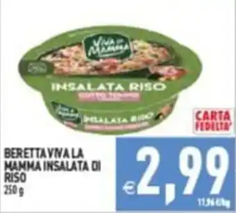 Pim Supermercati Beretta Viva la Mamma Insalata di Riso offerta