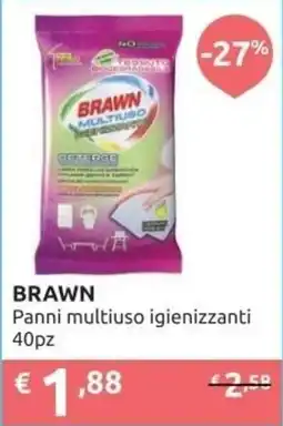 PiùMe BRAWN Panni multiuso igienizzanti offerta