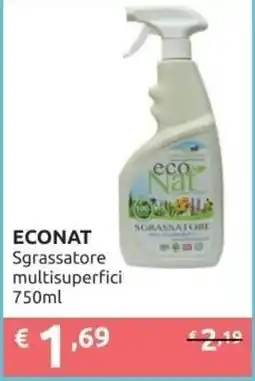 PiùMe ECONAT Sgrassatore multisuperfici offerta