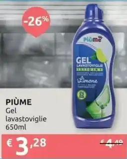 PiùMe PIÙME Gel lavastoviglie offerta