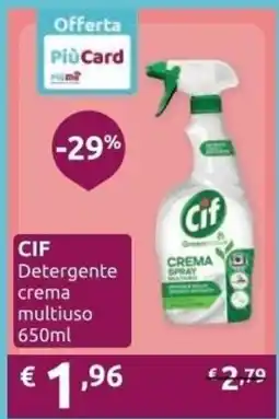 PiùMe CIF Detergente crema multiuso offerta