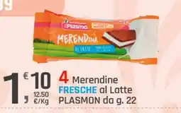 Supermercati Dok Merendine al Latte PLASMON offerta